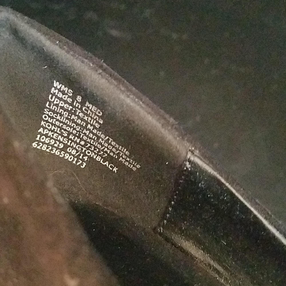 Apt 9 Black Closed Toes Shoes - Picture 3 of 5